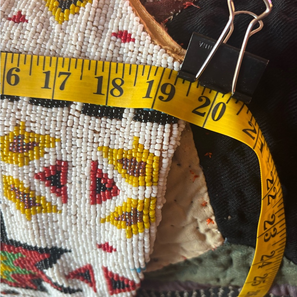 Vintage Other Destination Aztec Hand beaded Vest - Picture 8 of 10